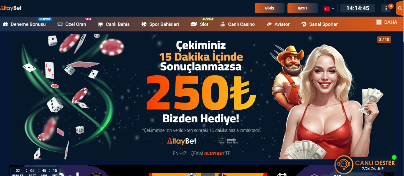Altaybet Güncel Giriş